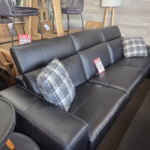 3.5 Seat Full Leather Electric Sofa